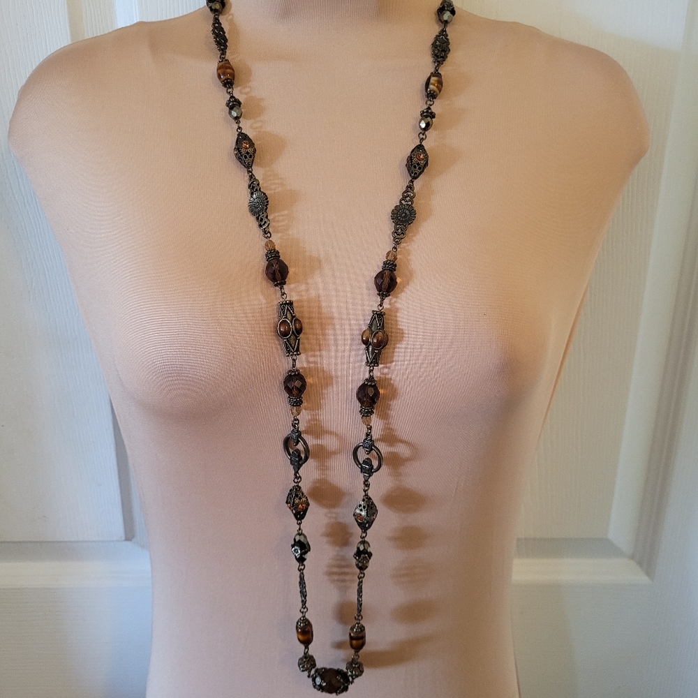 Sweet romance long necklace
